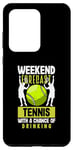 Coque pour Galaxy S20 Ultra Prévisions de week-end Tennis Sports drôles