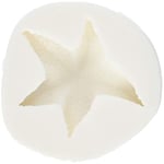 'Städter 257504 dekoflex – Model "étoile de mer Moule en silicone, blanc, 4,5 x 4,5 x 3 cm