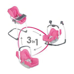 Smoby Chaise Haute 3 en 1 Bébé Confort