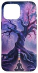 Chakra Méditation Arbre Nature Univers Éléments Coque pour iPhone 16 Pro Max
