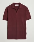 Orlebar Brown Horton Maybrook Cotton/Silk Polo Damson