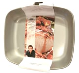 STELLAR JAMES MARTIN NON STICK ROASTER 33CM X 28CM SJM64