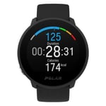 Polar Unite Black Fitness Smartwatch med sömnspårning (silikon)
