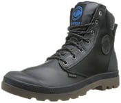 Palladium Pampa Sporcuf Waterproof H, Boots Homme - Noir (808 Black/DK Gum), 40 EU