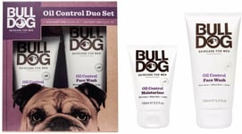 Bulldog Oil Control Duo Set Moisturiser 100ml / Face Wash 150ml,Gift Set