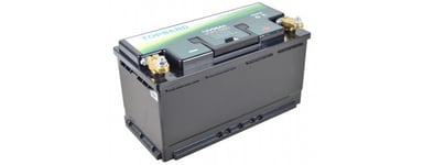 Topband TB12100BHT Li-ion akku 12,8V 100Ah 350x176x188 LiFePO4 Bluetooth, värmare
