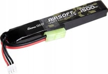 Gens Ace 25C 1500Mah 2S1p 7.4V Airsoft Gun Lipo Battery With Mini Tamiya Plug