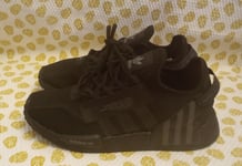 Adidas Originals NMD_R1. V2 Trainers HP9743 Men's Size 7.5uk Black / Grey Rare