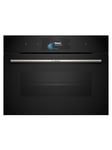 Bosch CSG7584B1 Series 8, Built-in compact oven with steam function 60 x 45 cm Black