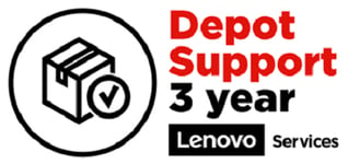Garantiutökning Lenovo Depot Support Legion T5, 3 års garanti från 2 års garanti (Carry-in)