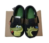 Giesswein Kids Crocodile Wool Mule Slippers.  7 UK