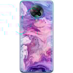 Xiaomi Poco F2 Pro Transparent Mobilskal Marmor