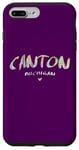 iPhone 7 Plus/8 Plus Canton Michigan - Canton MI Watercolor Logo Case
