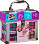 Shimmer N Sparkle Glam & Go Beauty Caddy Kids Set Cosmetics Makeup Box