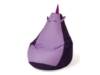 Sako Väska Pouffe Unicorn Lila-Ljuslila L 105 X 80 Cm