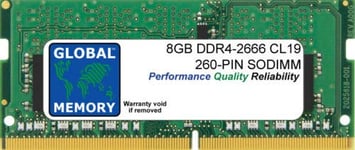 8GB DDR4 2666MHz PC4-21300 260-PIN SODIMM MEMORY RAM FOR 27" RETINA 5K IMAC (2019/2020)