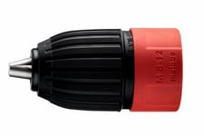 Metabo 627237000, Nyckelfri Chuck, 1,5 Mm, 1,3 Cm, Svart, Röd