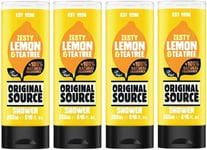 Original Source Shower Gel Set 4 X 250 Ml Zesty Lemon & Tea Tree