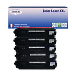 5 Toners compatibles avec Brother TN325 TN326 TN329 pour Brother HL-L8250CDN, HL-L8350CDW -T3AZUR