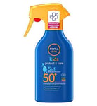 NIVEA SUN Kids Protect & Care Sun Cream Trigger Spray SPF50+ 270ml