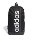 adidas Sportswear Linear Backpack - Black/White, Black/White