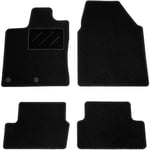 Bilmattor lamplig for Nissan Qashqai 20072013 4delad