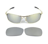 NEW POLARIZED CUSTOM TITANIUM LENS FOR OAKLEY CROSSHAIR 2.0 SUNGLASSES