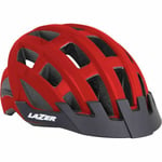 Lazer Compact Helmet, Red, Uni-Adult