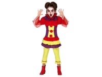 Clown Flicka Kostym