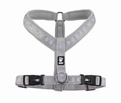 Hurtta Casual Padded Dog Y-Harness, Ash, 14 in