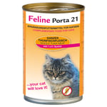 Feline Porta 21 -kissanruoka 6 x 400 g - tonnikala & surimi (viljaton)