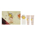 Marc Jacobs Daisy Eau So Fresh 75ml EDT Spray 3 Piece Gift Set for Women