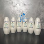 6 x 40ml Dove Sensitive Fragrance Free Roll-On Deodorant 48h Protection