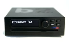 Brennan B2 480GB Black Hifi - Hard disk CD ripper & recorder, storage and player with Bluetooth, Youtube, Internet Radio, Stereo Power amplifier, NAS, Wav, Lossless (FLAC) and MP3.