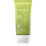 Frudia Sun Avocado Greenery Relief Fugtgivende og beskyttende creme til sensitiv hud SPF 50+ 50 g