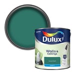 Dulux Walls & Ceilings Matt Emulsion Paint, Emerald Glade, 2.5 Litres
