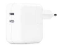 Apple - Strömadapter - 35 Watt - 2 utdatakontakter (24 pin USB-C)