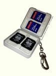 Ex-Pro® Tough-store Memory Card - Keyring - for SD/SDHC/SDXC/DUO/MEMORY STICK/XD
