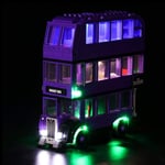 Seasy LED Light Set for Lego Harry Potter Knight Bus Toy, Lighting Kit Compatible with Lego 75957 (Lego Model NOT Included) - Luxury Version