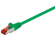 Goobay 68289 netværkskabel Grøn 1 m Cat6 S/FTP (S-STP)