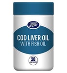 Boots Everyday Cod Liver Oil 500mg - 30 Capsules