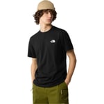 The North Face Simple Dome T-skjorte Herre - Svart - str. S