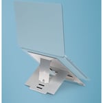 R-Go Riser Flexible Laptop Stand, adjustable, Silver