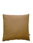 Pudebetræk-Hør Basic-Vasket Home Textiles Cushions & Blankets Cushion Covers Yellow Au Maison