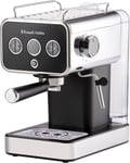 Russell Hobbs Distinctions Espresso Coffee Machine, 15 Bar Pump Pressure + Milk 