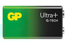 Batteri GP Ultra Plus 9V alkaliskt, 6LF22, 1-pack