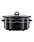 Crockpot SCV655B 6.5 Litre One Pot Black Manual Slow Cooker