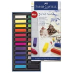Faber-Castell Torrpastellkritor 24 färger