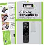 dipos I 6x Screen Protector matte compatible with Nokia 2720 Flip Protection Films