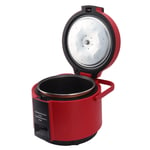 (Red)Rice Cooker 5L Uk Plug Smart Electric Pressure Cooker 220V Yogurt Maker